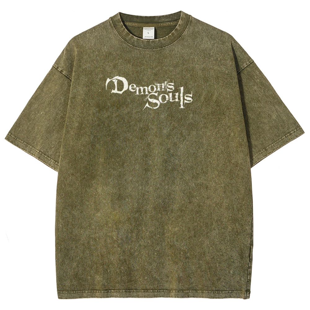 DARK SOULS Unisex Fit Washed T-Shirt 2502011099