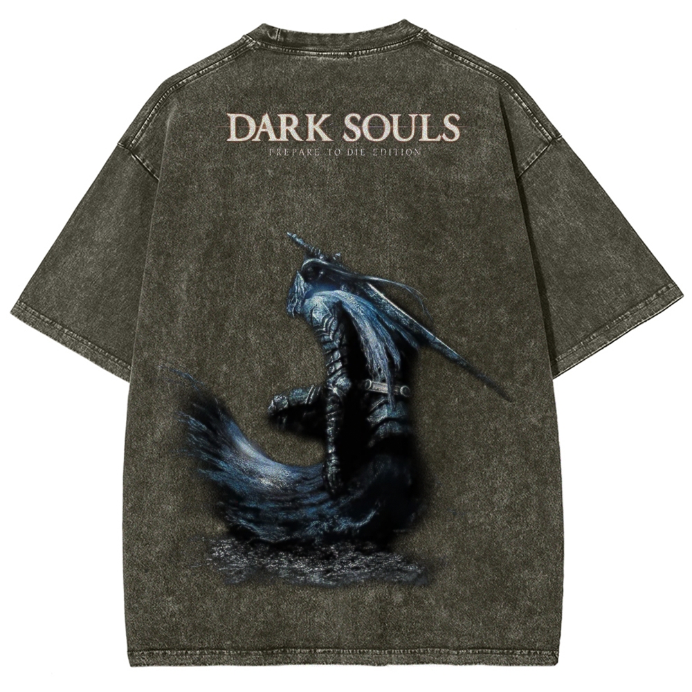DARK SOULS Unisex Fit Washed T-Shirt 2502011112