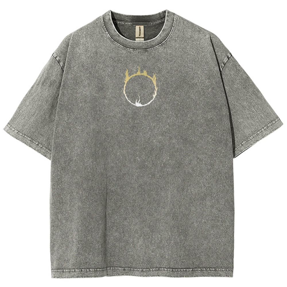 DARK SOULS Unisex Fit Washed T-Shirt 2502011115