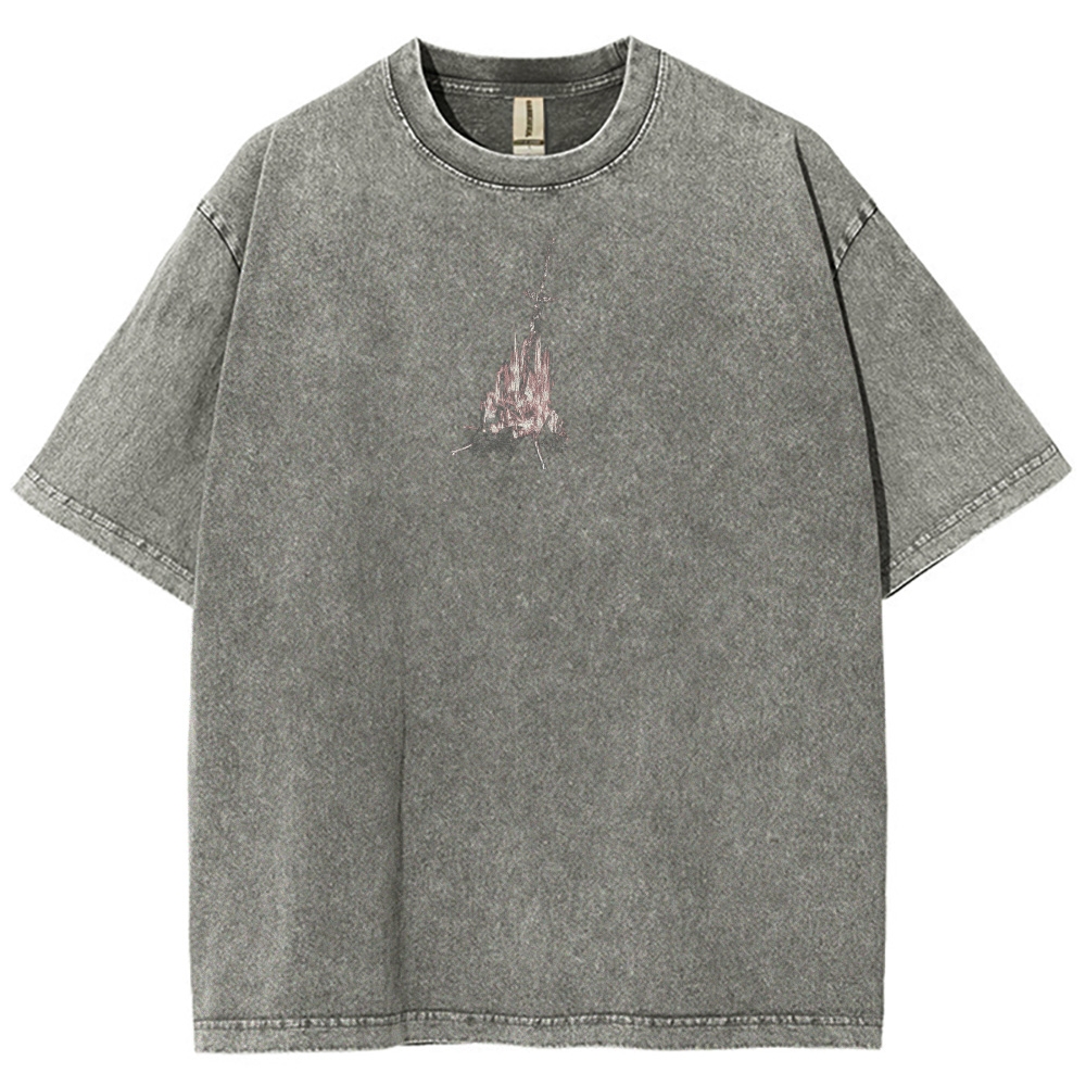 DARK SOULS Unisex Fit Washed T-Shirt 2502011133