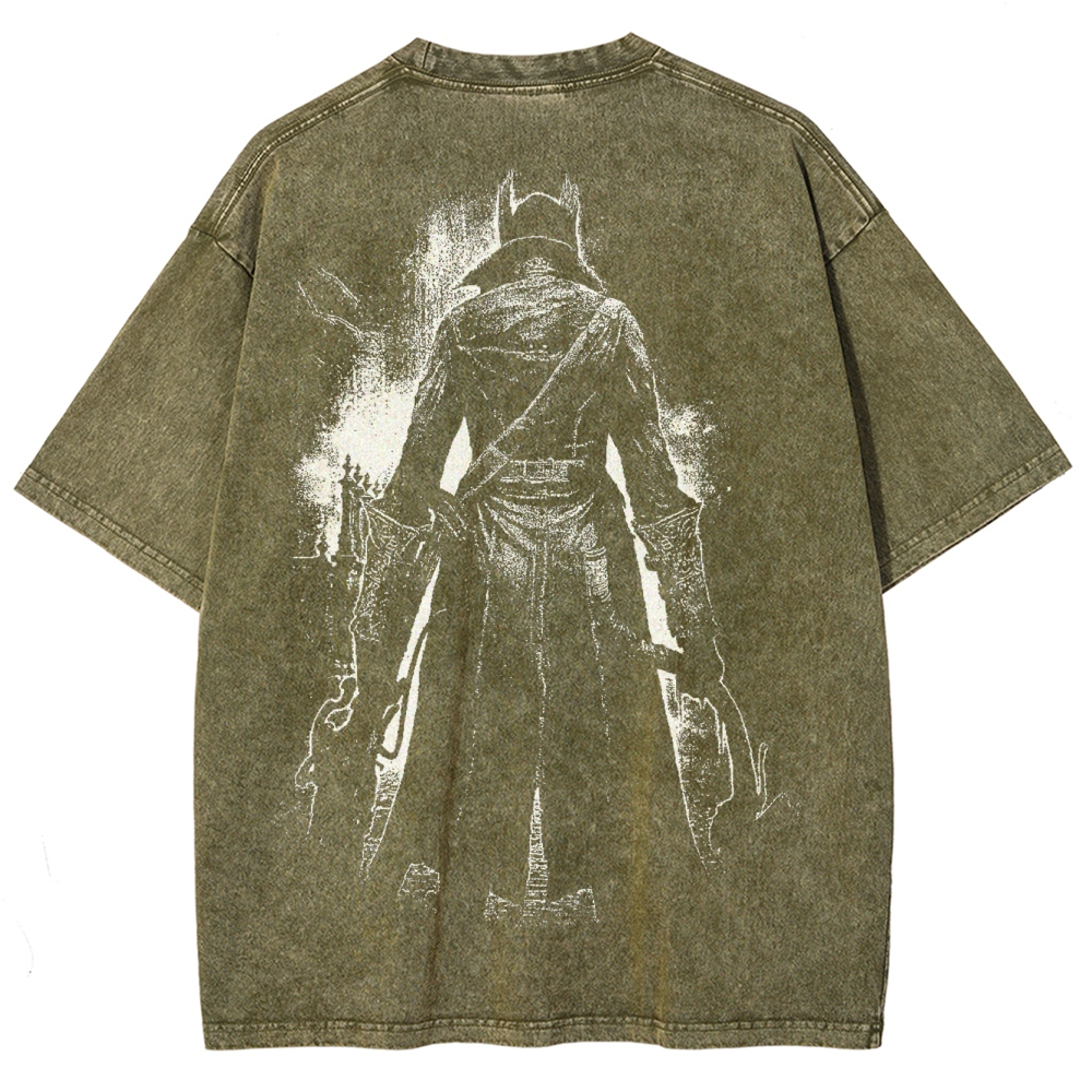 DARK SOULS Unisex Fit Washed T-Shirt 2502011142