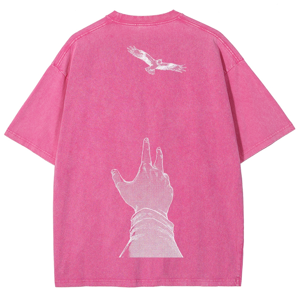 Attach On Titan Unisex Fit Washed T-Shirt 2503000039