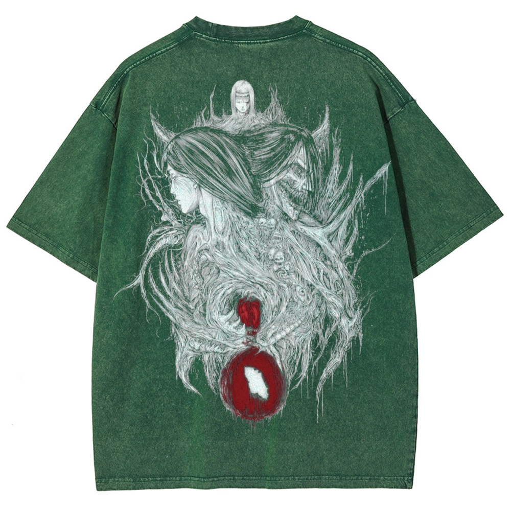 Attach On Titan Unisex Fit Washed T-Shirt 2503000078