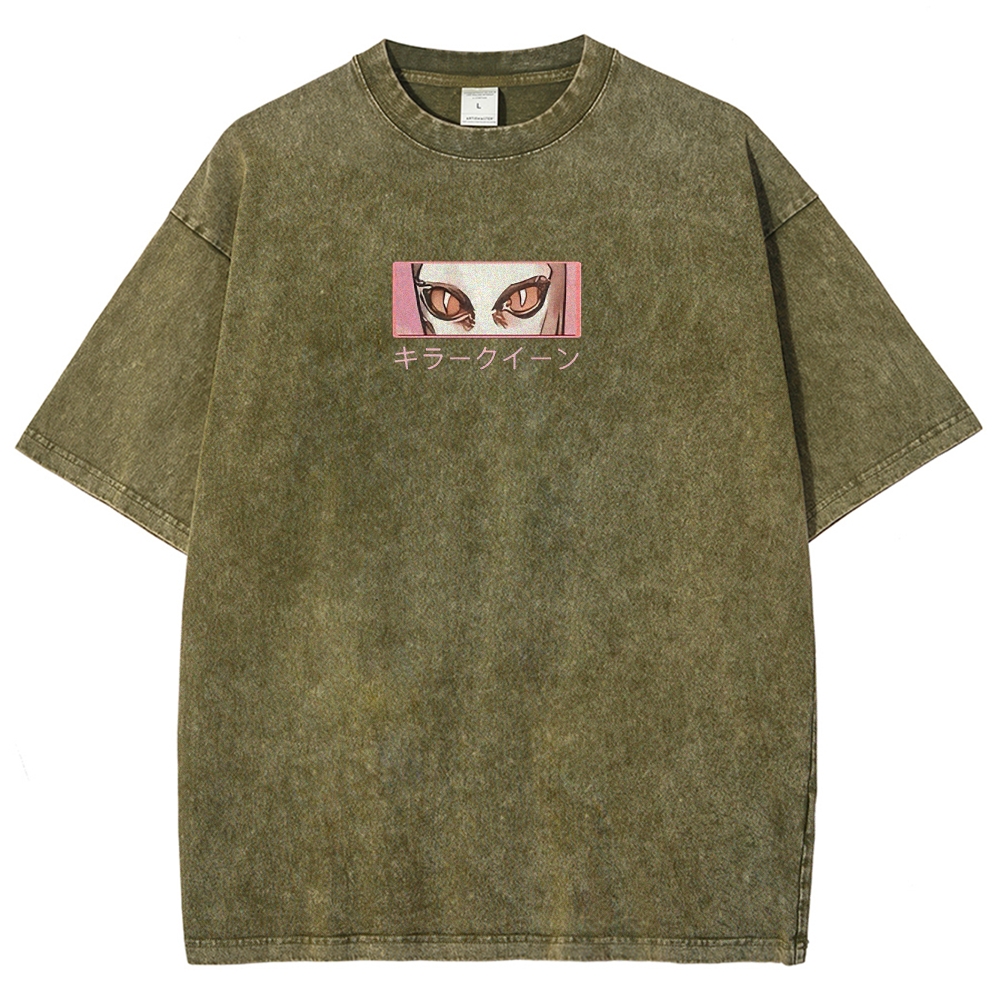 Jojo's Bizarre Adventure Unisex Fit Washed T-Shirt 2503001654