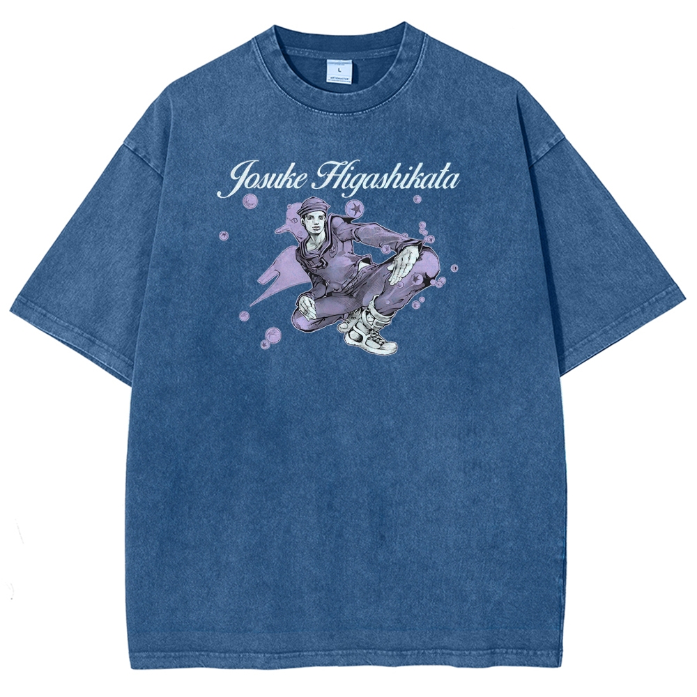 Jojo's Bizarre Adventure Unisex Fit Washed T-Shirt 2503001672