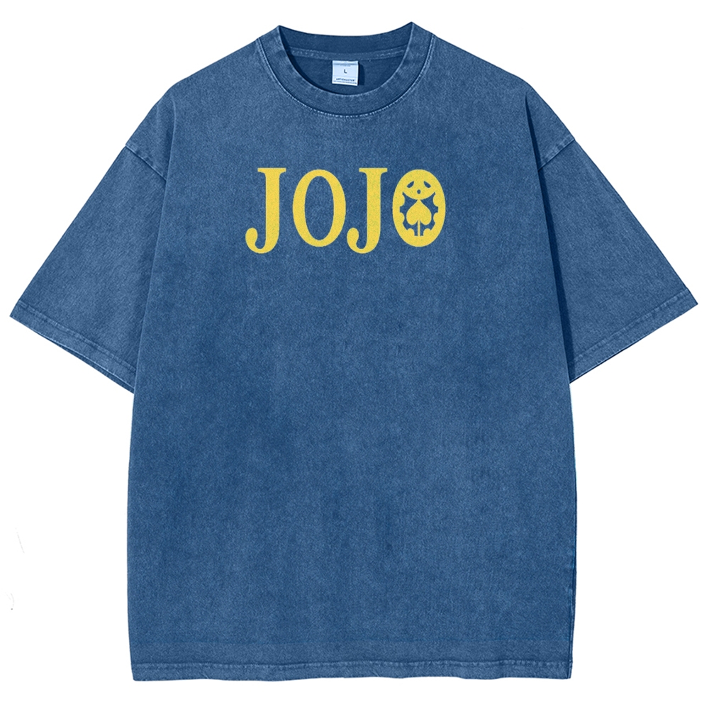 Jojo's Bizarre Adventure Unisex Fit Washed T-Shirt 2503001682