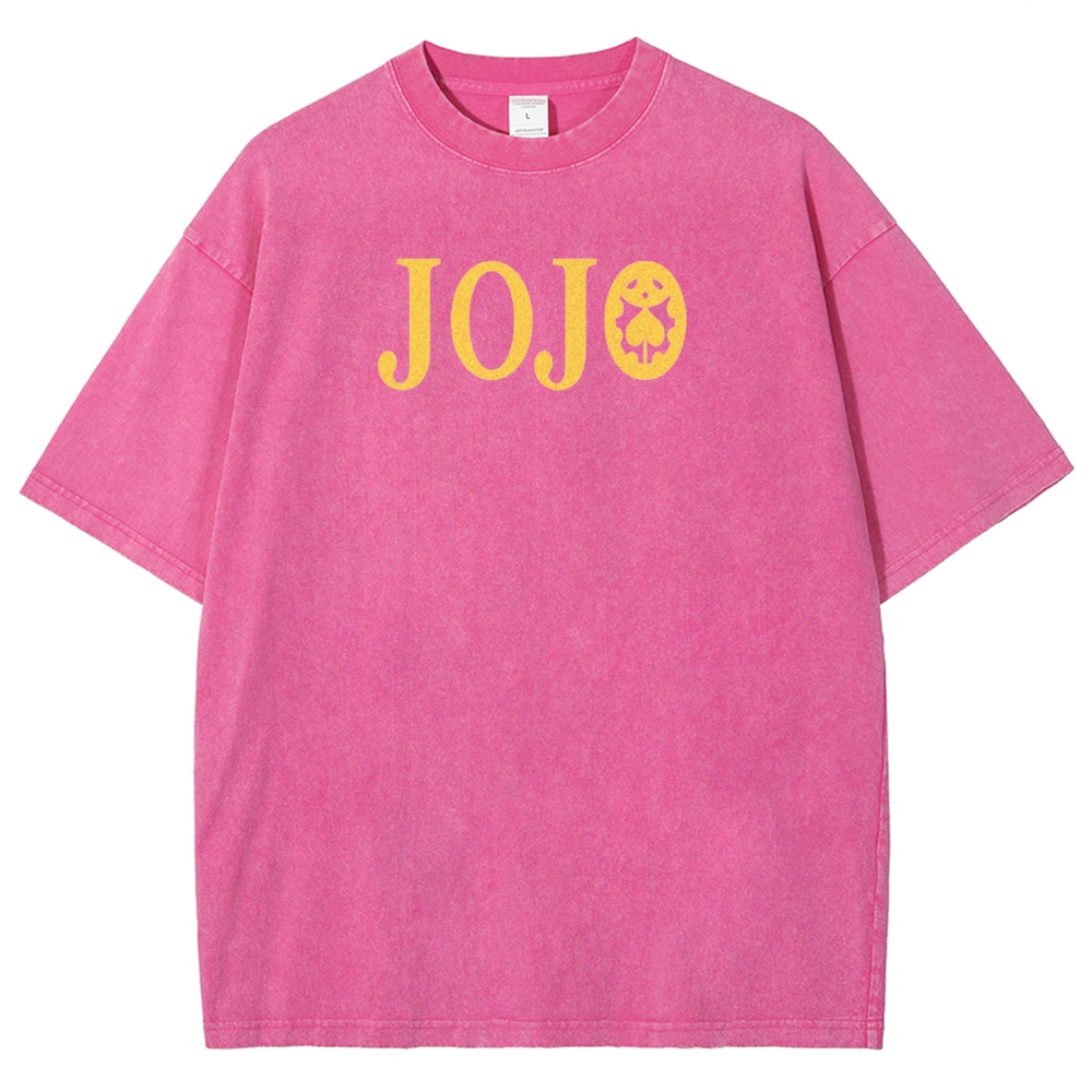 Jojo's Bizarre Adventure Unisex Fit Washed T-Shirt 2503001682