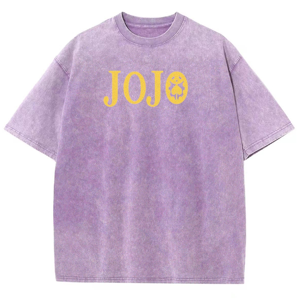 Jojo's Bizarre Adventure Unisex Fit Washed T-Shirt 2503001682