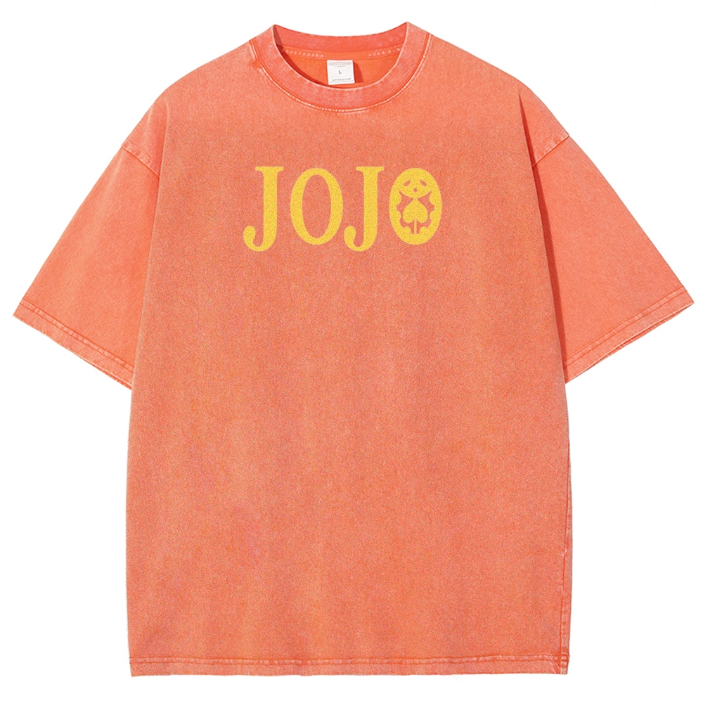 Jojo's Bizarre Adventure Unisex Fit Washed T-Shirt 2503001682