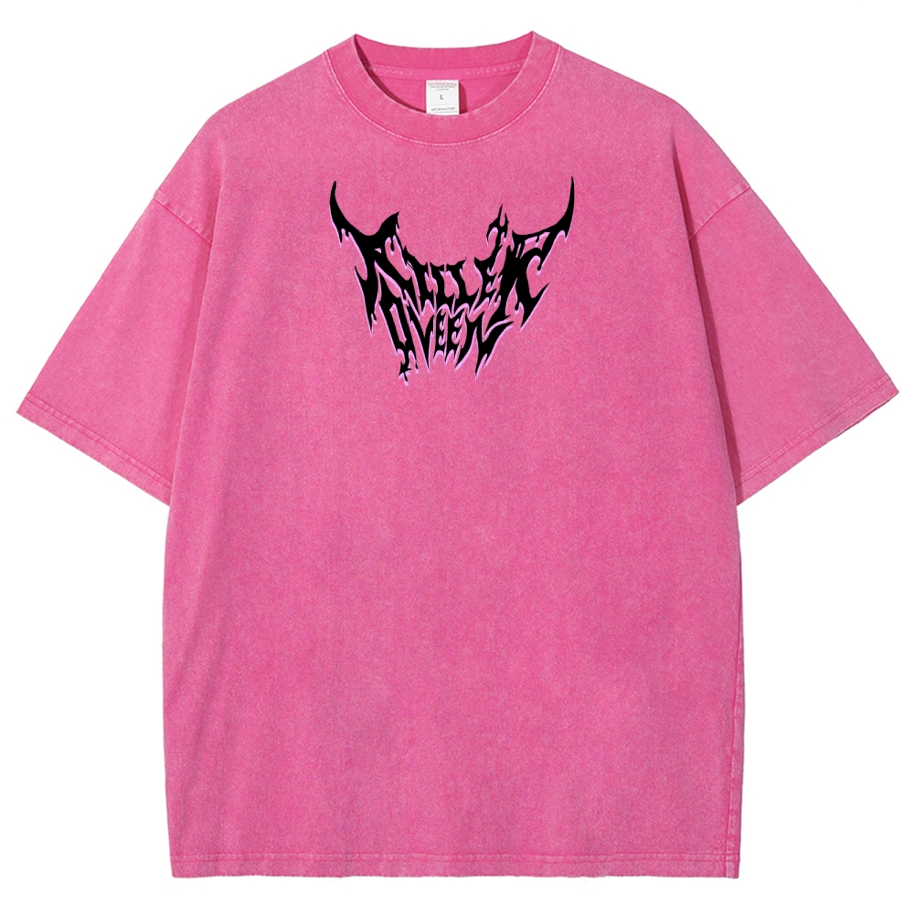 Jojo's Bizarre Adventure Unisex Fit Washed T-Shirt 2503003239