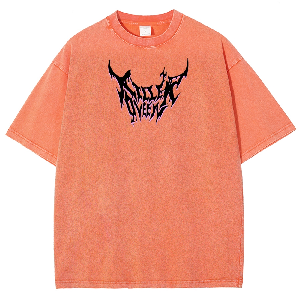 Jojo's Bizarre Adventure Unisex Fit Washed T-Shirt 2503003239