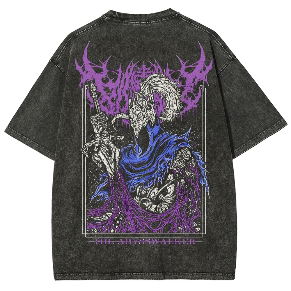 Dark Souls Unisex Fit Washed T-Shirt 2503003258