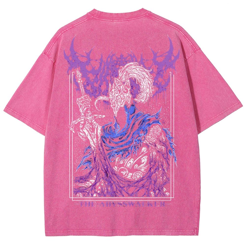 Dark Souls Unisex Fit Washed T-Shirt 2503003258