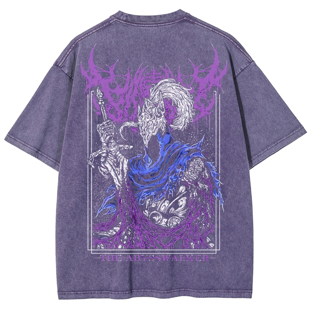 Dark Souls Unisex Fit Washed T-Shirt 2503003258