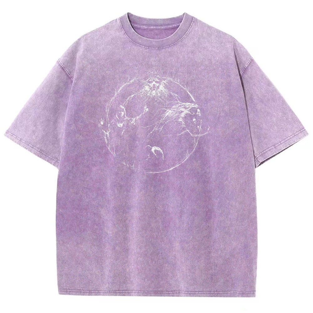 Dark Souls Unisex Fit Washed T-Shirt 2503003269