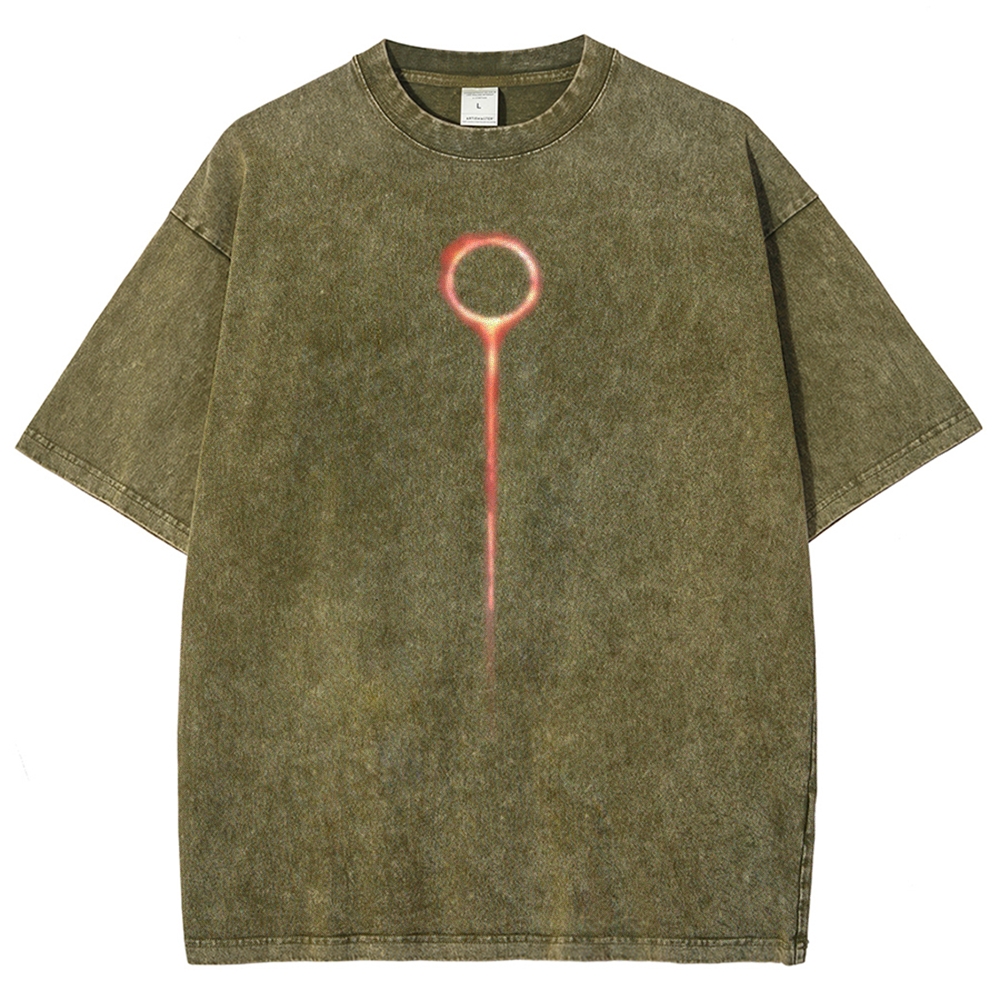 Dark Souls Unisex Fit Washed T-Shirt 2503003276