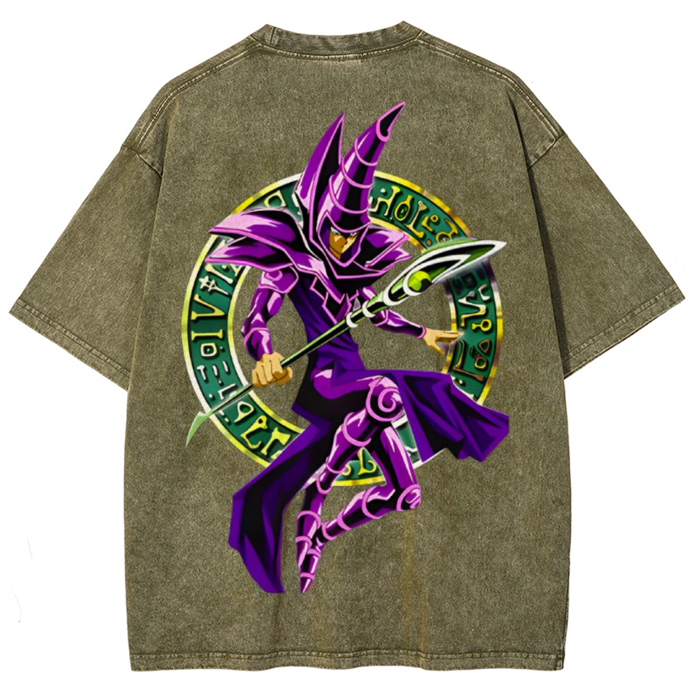 Yu-Gi-Oh! Unisex Fit Washed T-Shirt 2503004043