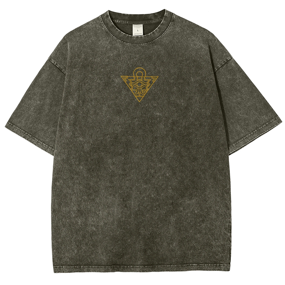 Yu-Gi-Oh! Unisex Fit Washed T-Shirt 2503004043