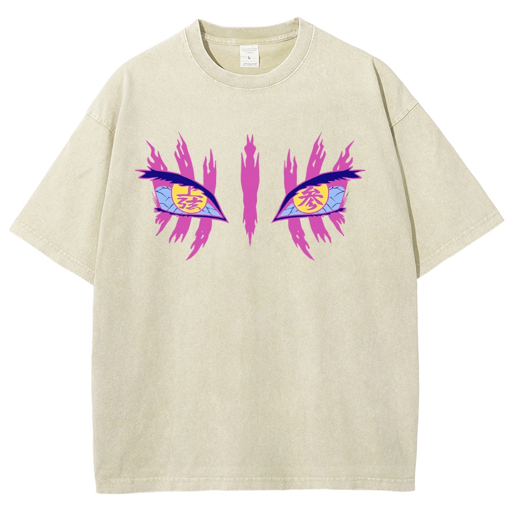 Demon Slayer Unisex Fit Washed T-Shirt 2503005372