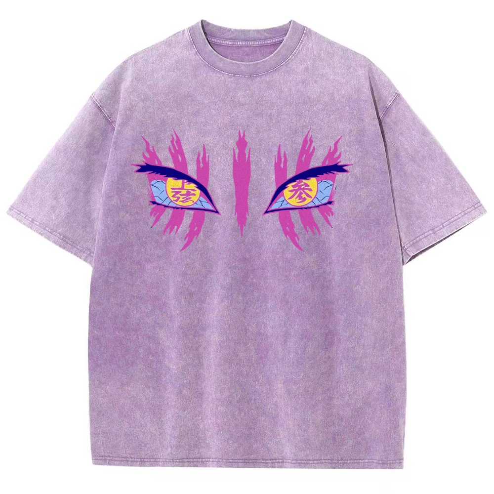 Demon Slayer Unisex Fit Washed T-Shirt 2503005372