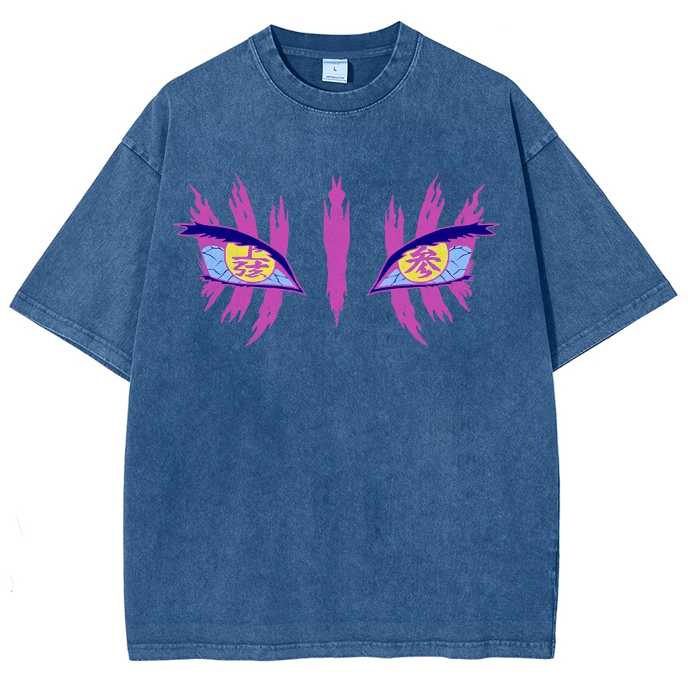 Demon Slayer Unisex Fit Washed T-Shirt 2503005374