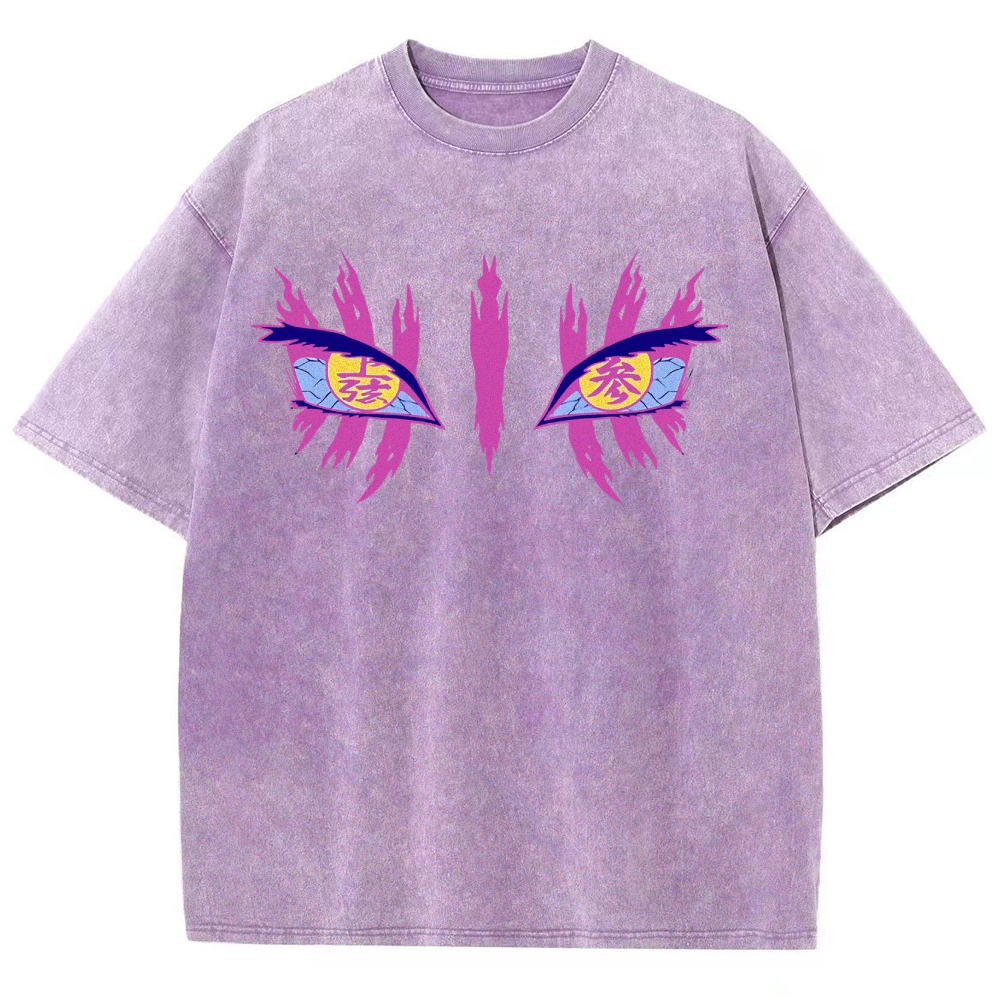 Demon Slayer Unisex Fit Washed T-Shirt 2503005374