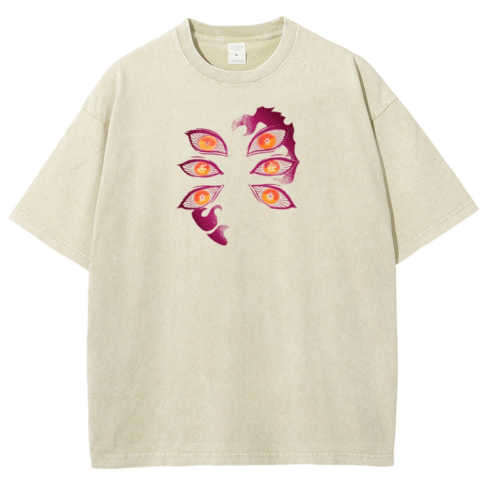 Demon Slayer Unisex Fit Washed T-Shirt 2503005412