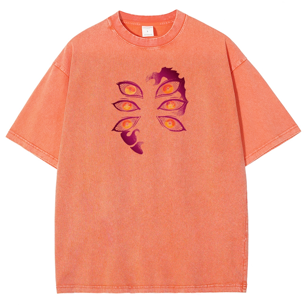 Demon Slayer Unisex Fit Washed T-Shirt 2503005412