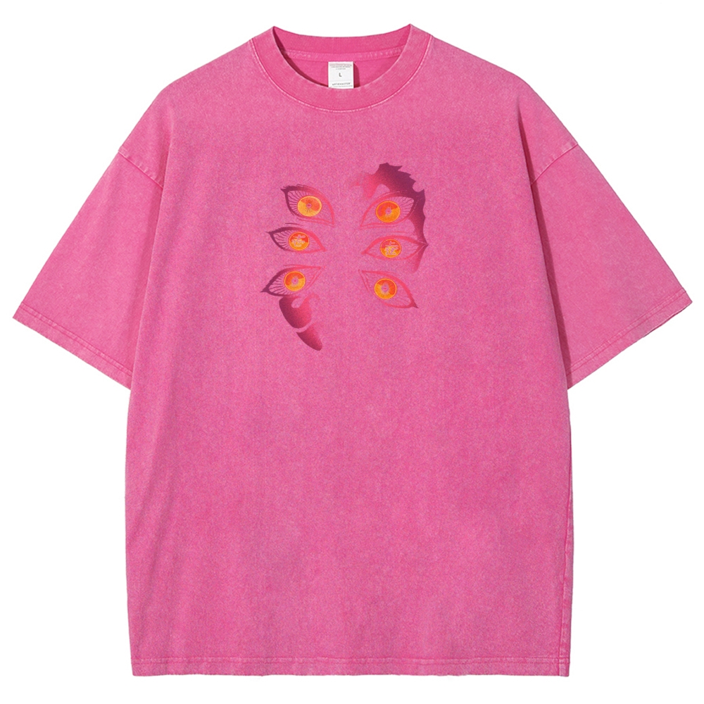 Demon Slayer Unisex Fit Washed T-Shirt 2503005422