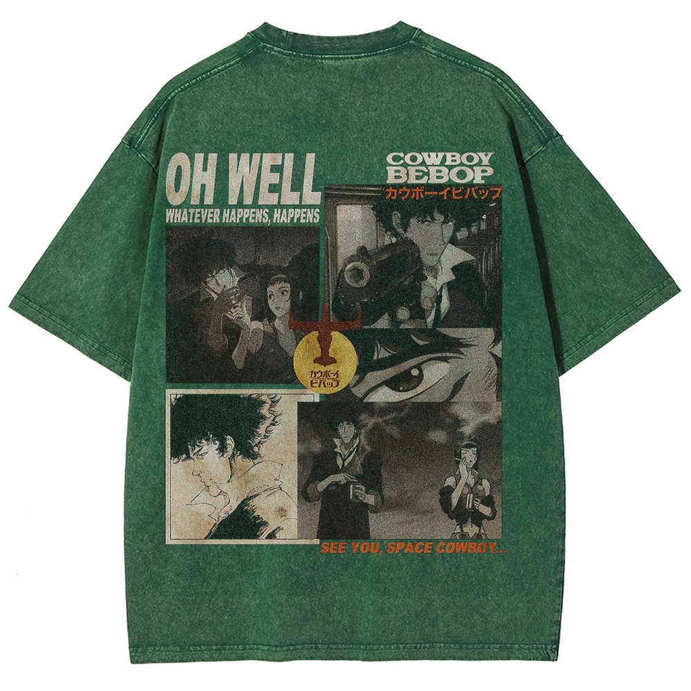 Cowboy Bebop Unisex Fit Washed T-Shirt 2503005441
