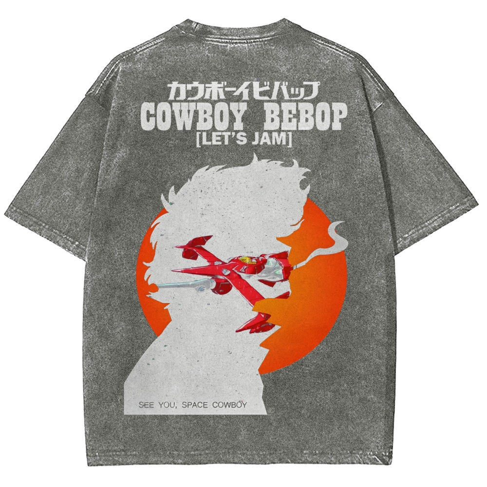 Cowboy Bebop Unisex Fit Washed T-Shirt 2503005442