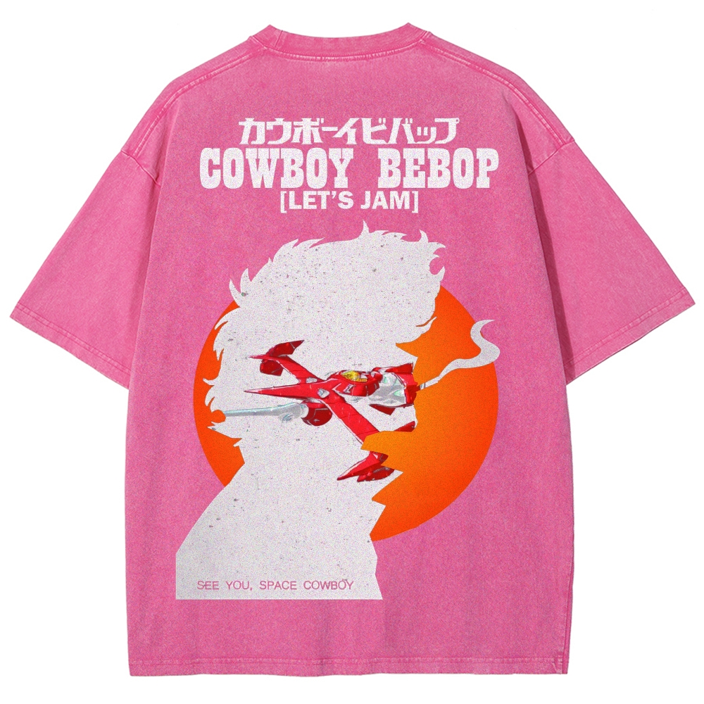Cowboy Bebop Unisex Fit Washed T-Shirt 2503005442