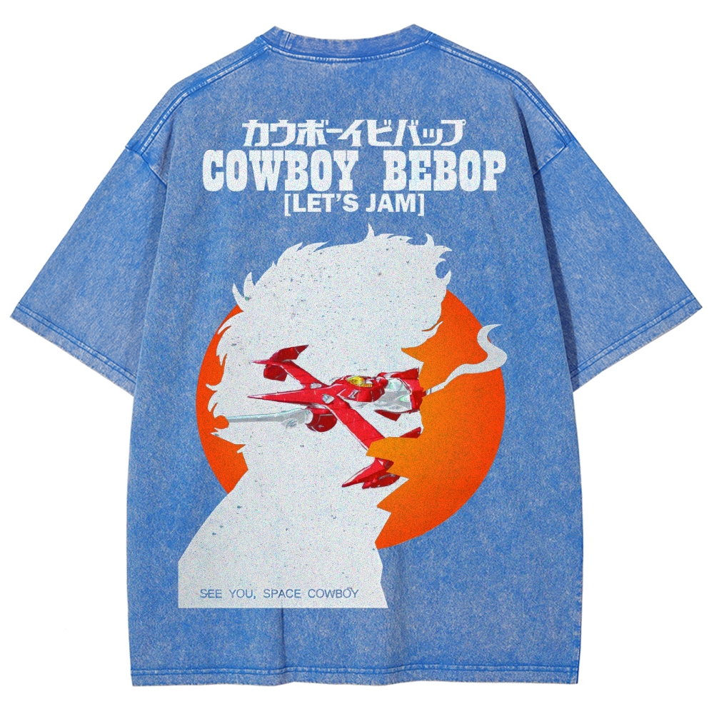 Cowboy Bebop Unisex Fit Washed T-Shirt 2503005442