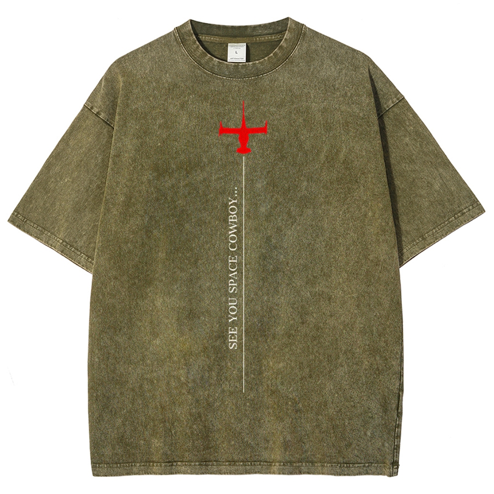 Cowboy Bebop Unisex Fit Washed T-Shirt 2503005445