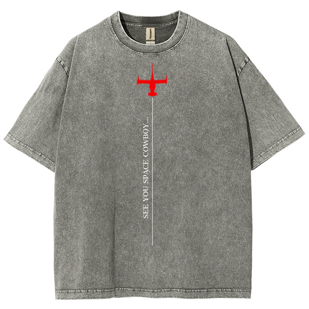 Cowboy Bebop Unisex Fit Washed T-Shirt 2503005445