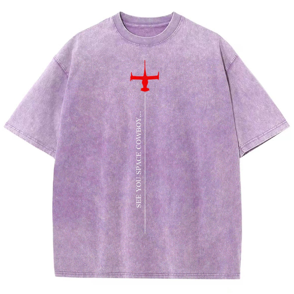 Cowboy Bebop Unisex Fit Washed T-Shirt 2503005445