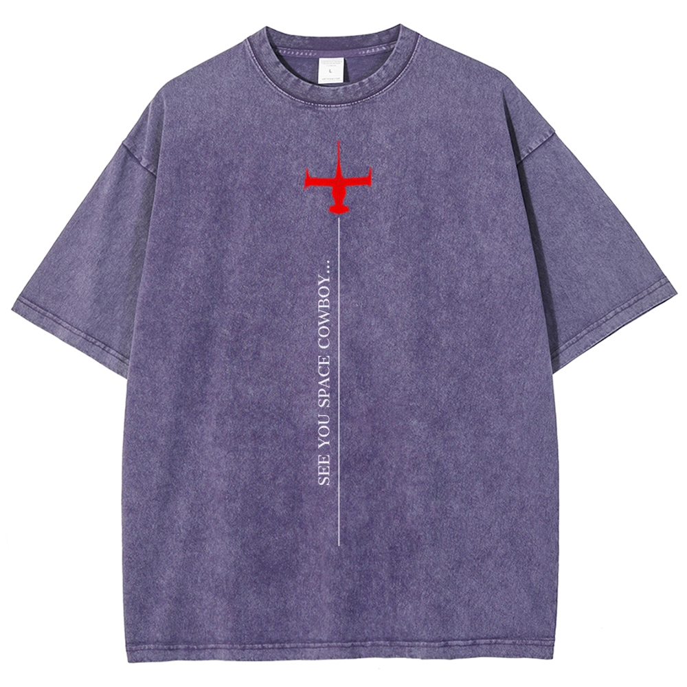 Cowboy Bebop Unisex Fit Washed T-Shirt 2503005445