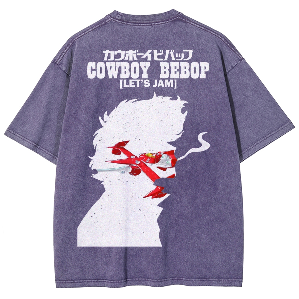 Cowboy Bebop Unisex Fit Washed T-Shirt 2503005445