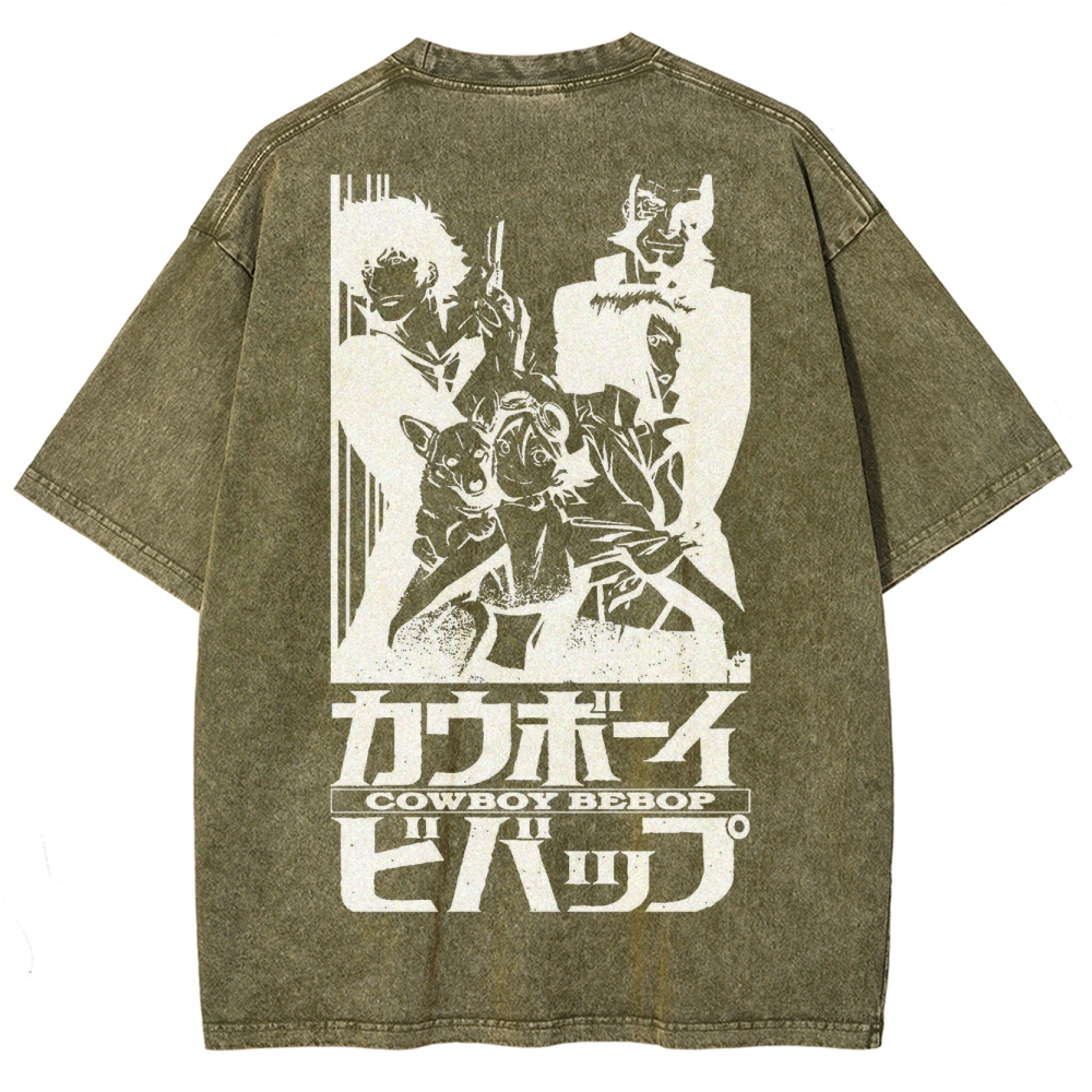 Cowboy Bebop Unisex Fit Washed T-Shirt 2503005446