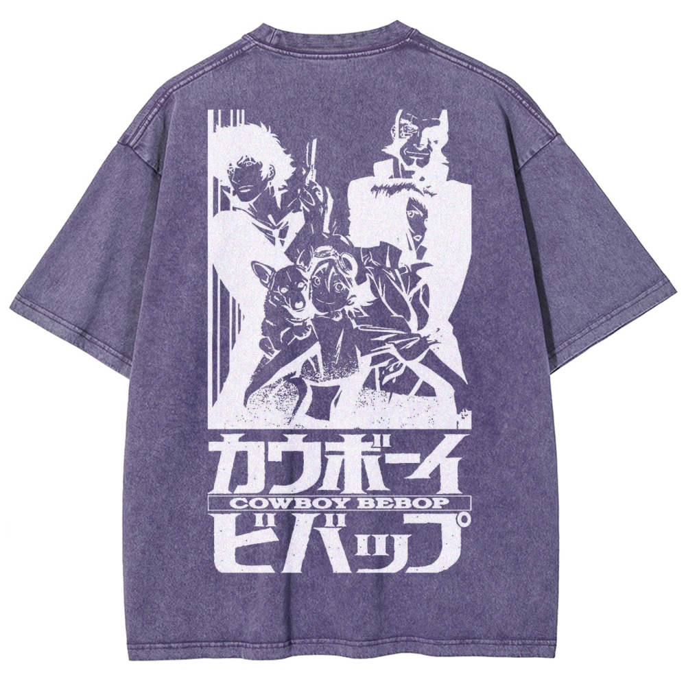 Cowboy Bebop Unisex Fit Washed T-Shirt 2503005446