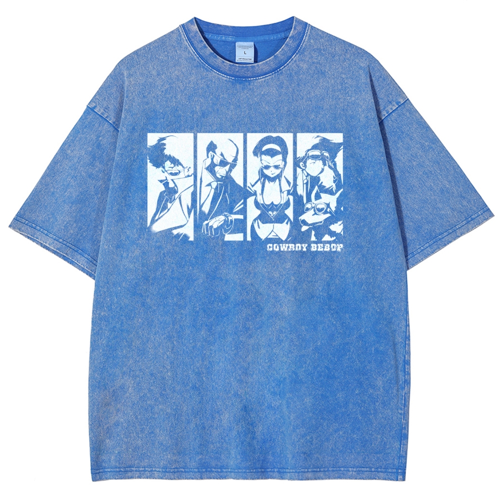 Cowboy Bebop Unisex Fit Washed T-Shirt 2503005446