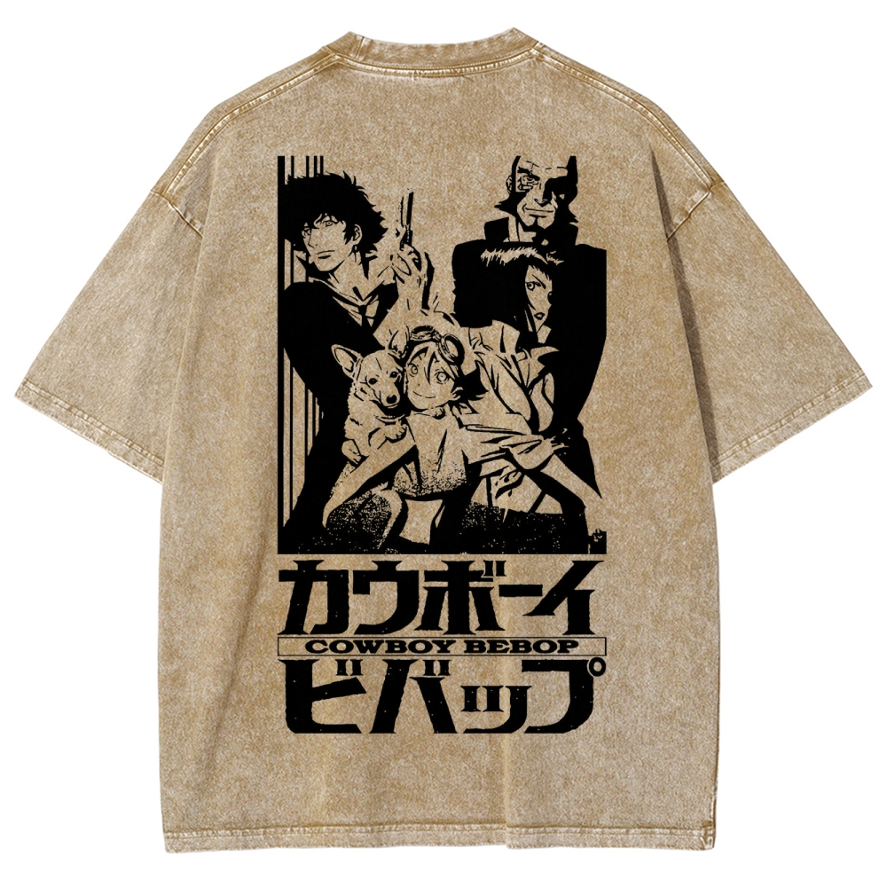 Cowboy Bebop Unisex Fit Washed T-Shirt 2503005446