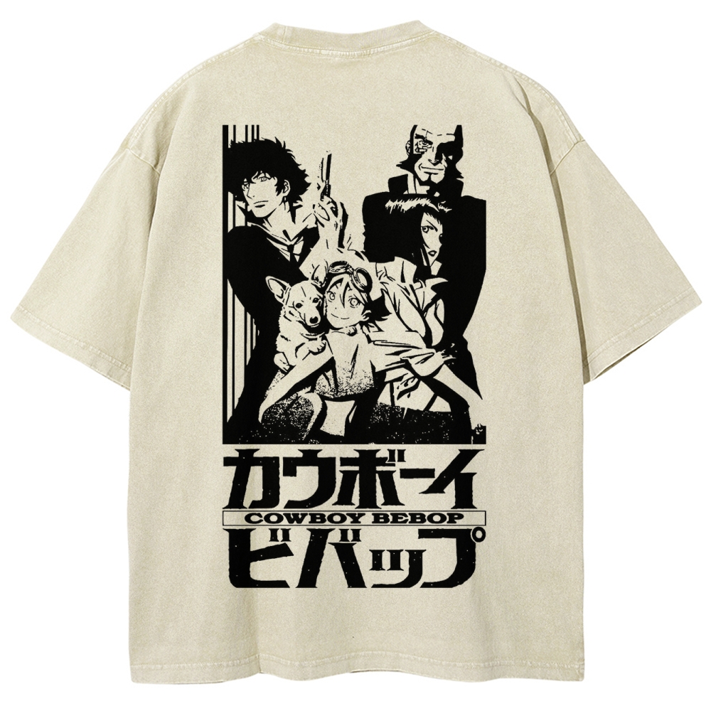 Cowboy Bebop Unisex Fit Washed T-Shirt 2503005446