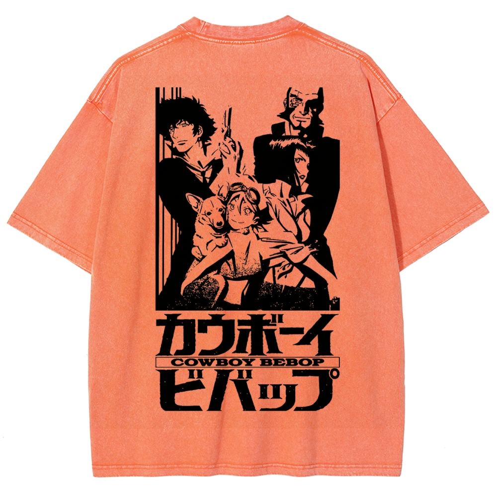 Cowboy Bebop Unisex Fit Washed T-Shirt 2503005446