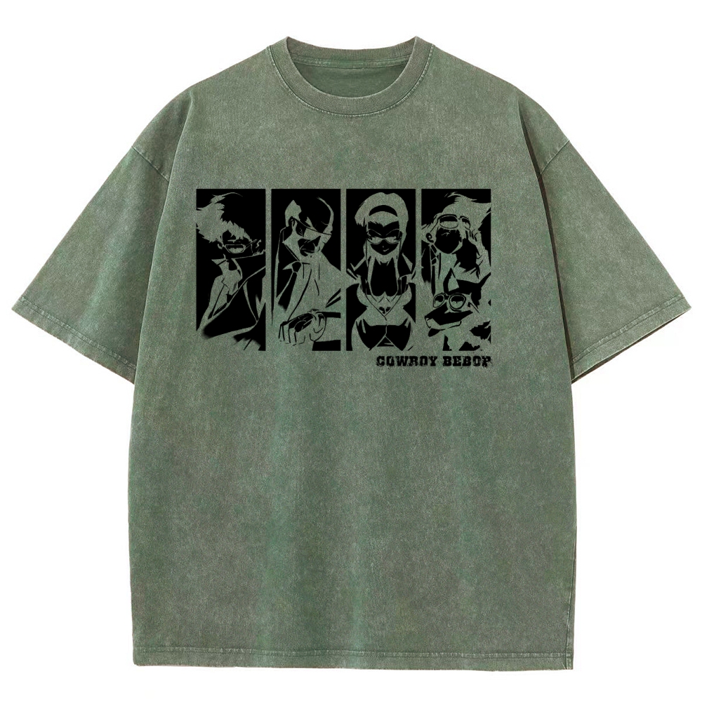 Cowboy Bebop Unisex Fit Washed T-Shirt 2503005446