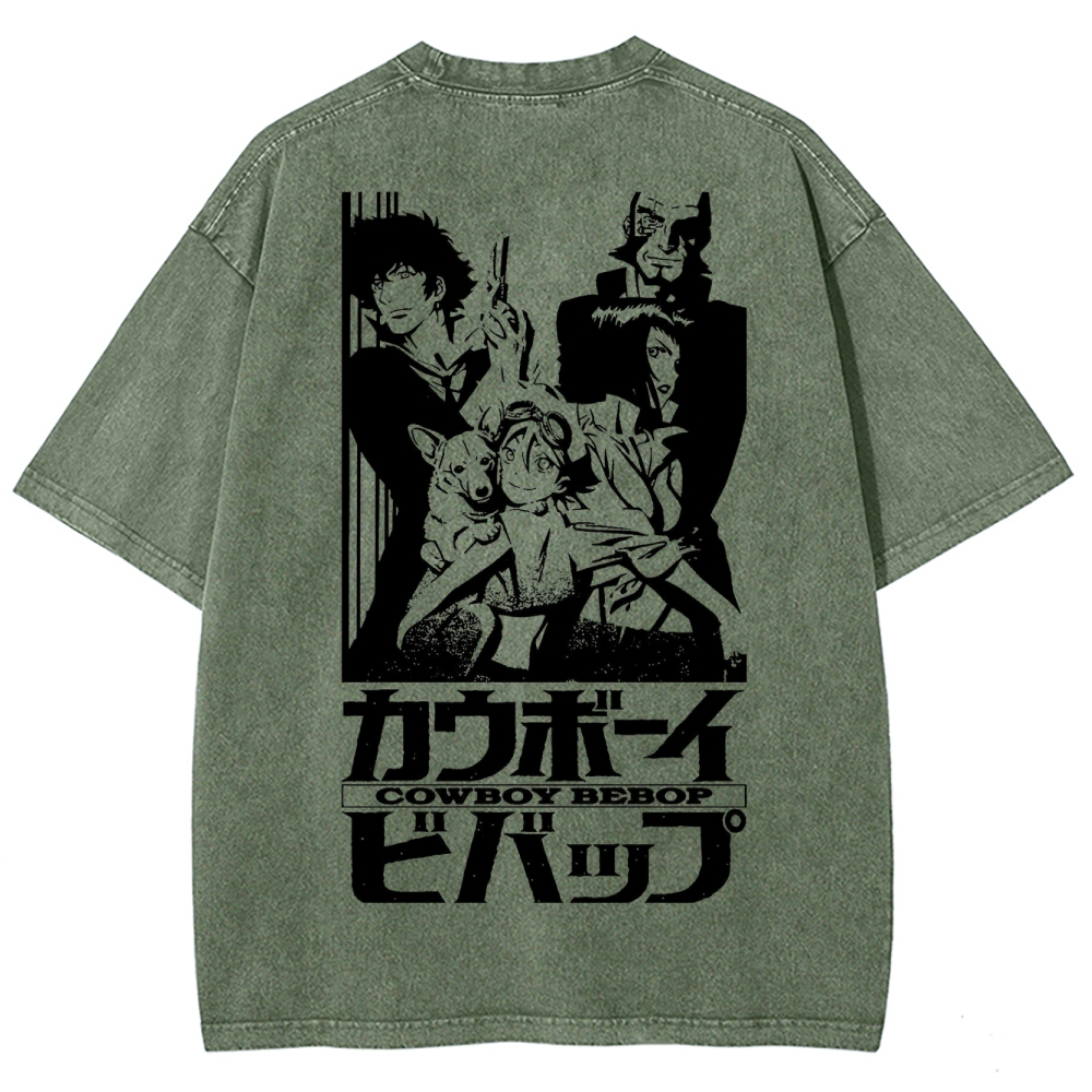 Cowboy Bebop Unisex Fit Washed T-Shirt 2503005446