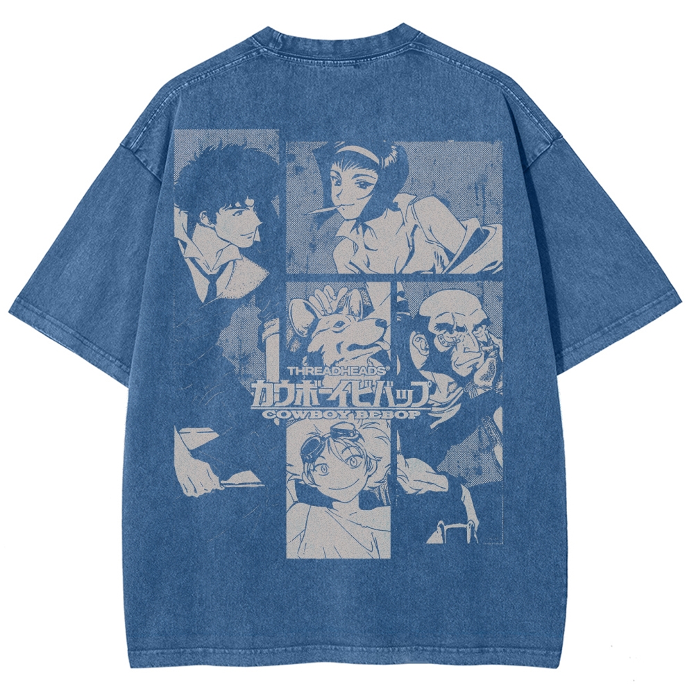 Cowboy Bebop Unisex Fit Washed T-Shirt 2503005484