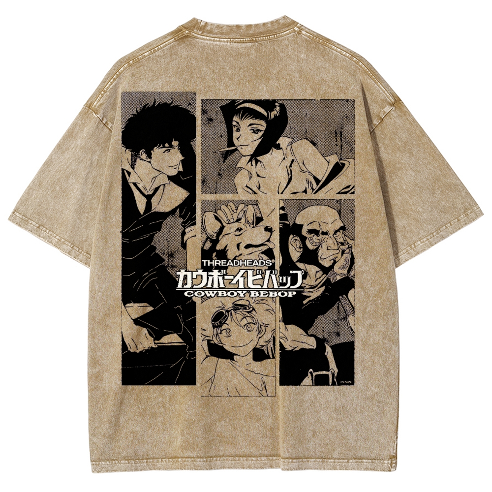 Cowboy Bebop Unisex Fit Washed T-Shirt 2503005484