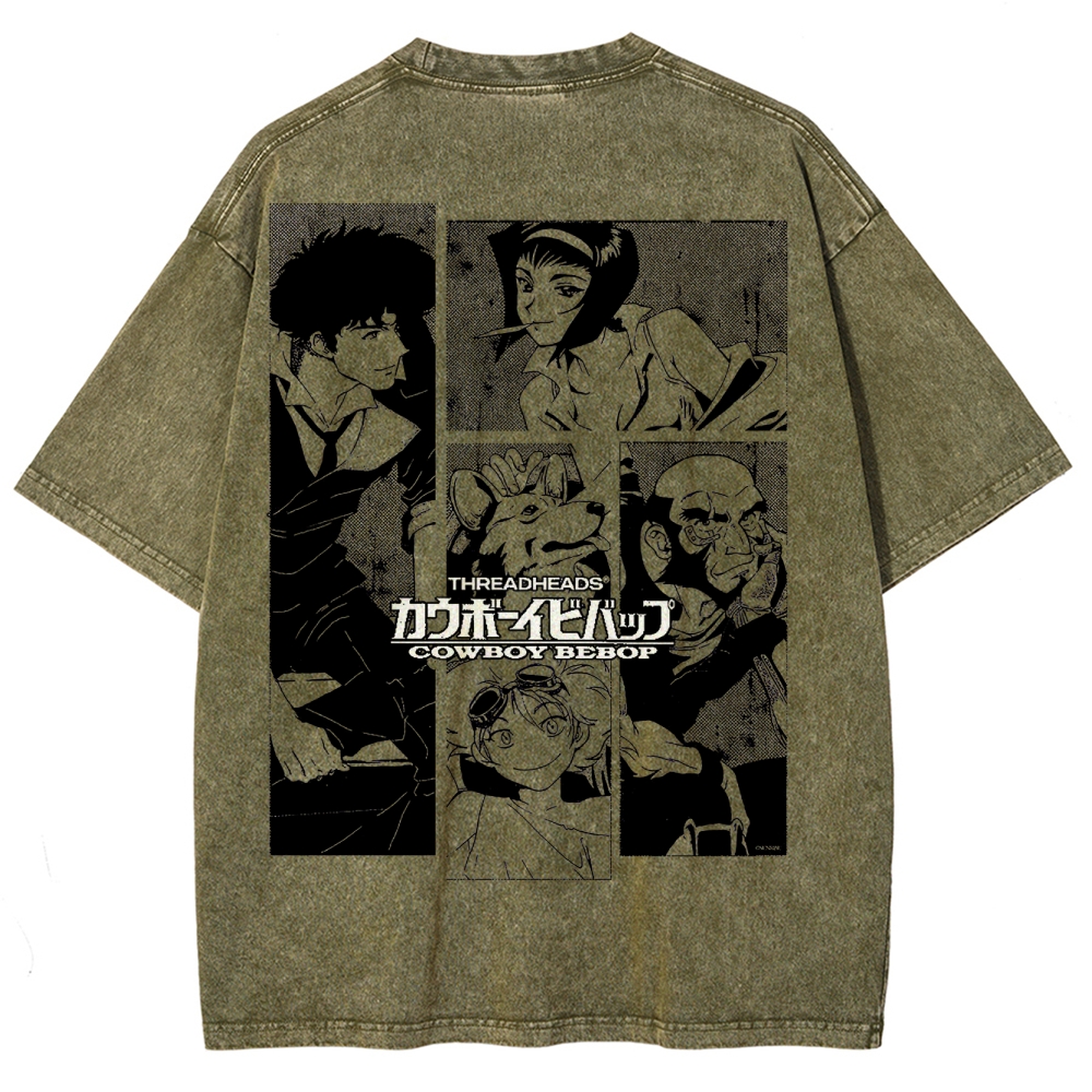 Cowboy Bebop Unisex Fit Washed T-Shirt 2503005484