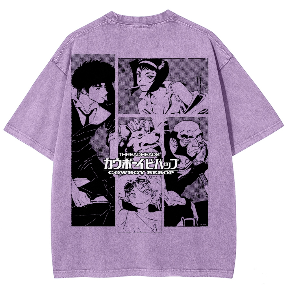 Cowboy Bebop Unisex Fit Washed T-Shirt 2503005484